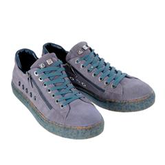 Cesare Paciotti 4US Men's Sneakers Size 9 Purple/Gray - Mint
